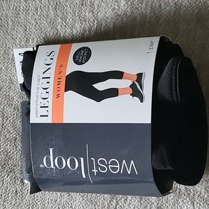 Women's Capri leggings, black, multiple sizes